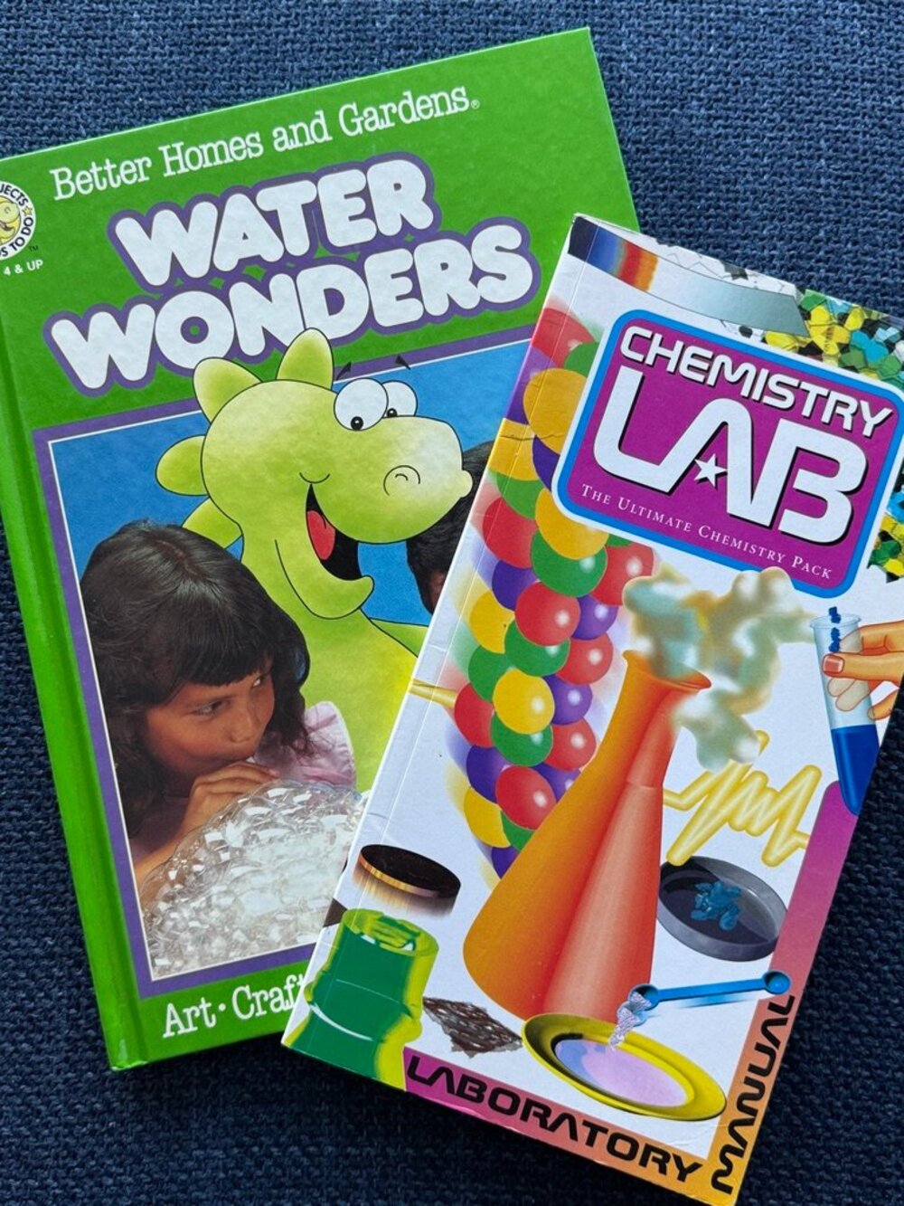 Better Homes & Gardens WATER WONDERS + Kitchen Chemistry Lab Books